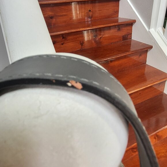 Innue Patchwork Leather Suede Italian Bag Hobo Style Purse Oversized - Picture 15 of 16